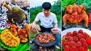 Thumbnail: Best real food ever! | Grilled Kidney, Whole Stewed Chicken | TikTok Funny Videos