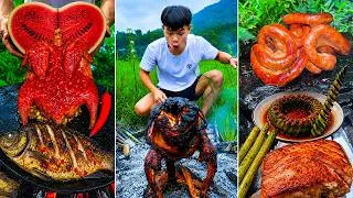 Thumbnail: Best real food ever! | Grilled Chicken, Watermelon Heart | TikTok Funny Videos