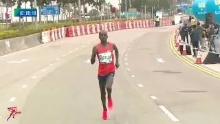 Thumbnail: Barnabas Kiptum at Standard Chartered Hong Kong Marathon 2019. Last Miles!
