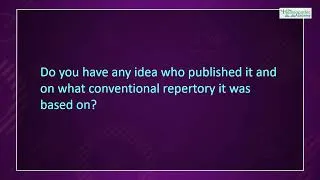 Thumbnail: Repertory: Card Repertories | THA
