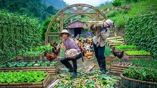 Thumbnail: I Built an Off Grid Garden for $0 Using Bamboo, Stone & Wood