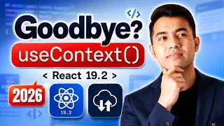 Thumbnail: React Context Has Changed in React 19! use() vs useContext