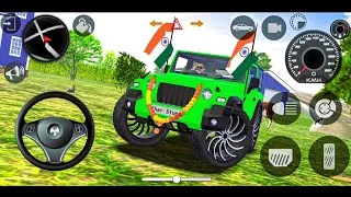 Thumbnail: Modified Mahindra Thar😈Games:Indian Green Thar (Gadi Wala Games) Car Game Android Game - #2025