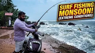 Thumbnail: This Extreme Monsoon Fishing Session Got Way Too Dangerous... #vlog 