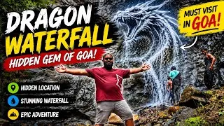Thumbnail: Goa's Best Kept Secret: Finding the Dragon Waterfall #vlog 
