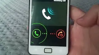 Thumbnail: Samsung Galaxy S2 Incoming Call