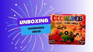Thumbnail: Doomlings 3rd edition unboxing 