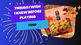 Thumbnail: Things I wish I knew before playing Tend