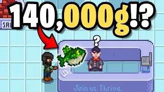 Thumbnail: I Bought Out JojaMart Using ONLY a Fishing Rod in Stardew Valley