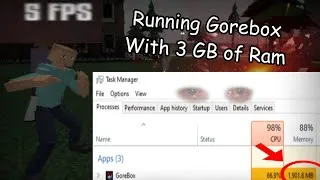 Thumbnail: Playing Gorebox With 3 GB of ram on PC
