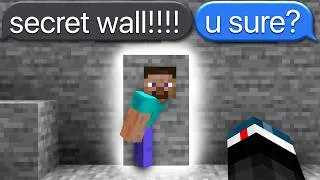 Thumbnail: I tested my friend's ABSURD secret bases