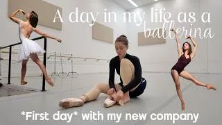 Thumbnail: My first day at New Ballet San Jose | new company for the 2026/2027 season & new friends