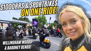 Thumbnail: 🔥 BMW S1000RRs & Sportbikes on ONE Group Ride! 😳 | Willingham Woods & Bardney Bends