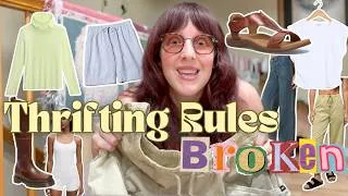 Thumbnail: Do Thrifters Have to Thrift Everything? (8 New Buys)