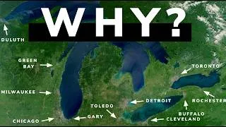 Thumbnail: Why a String of Cities Developed on the Great Lakes...