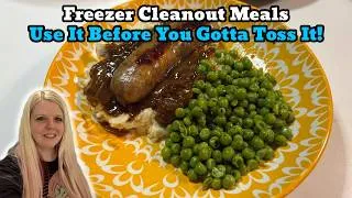 Thumbnail: Clean Out the Freezer Meals | Use It Before You Have to Trash It!