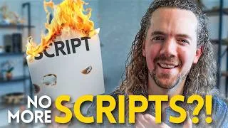 Thumbnail: How to Record YouTube Videos That Actually Feel Human (NO SCRIPT)
