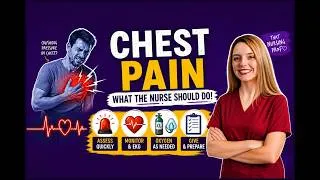 Thumbnail: Nursing Interventions for Chest Pain | What Nurses Must Do First (NCLEX Review)