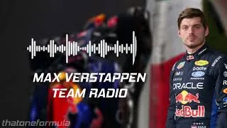 Thumbnail: "THIS CAR IS MADE OUT OF PAPER!": Max Verstappen Team Radio after qualifying in P6 for Italian GP 