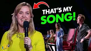 Thumbnail: Coaches BLOWN AWAY By Covers of Their OWN Songs in Blind Auditions on The Voice!