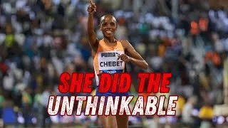 Thumbnail: Beatrice Chebet DESTROYS the Field at the Prefontaine Classic!
