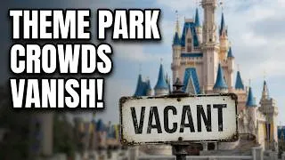 Thumbnail: Disney World Crowd Levels Have CRATERED! Media CAN'T IGNORE Low Attendance!