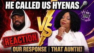 Thumbnail: He Came For Us. We Came Prepared | Responding to JayB Reacts | That Auntie!