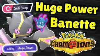 Thumbnail: Huge Power Mega Banette! Pokemon Champions VGC Ranked Competitive Battles!