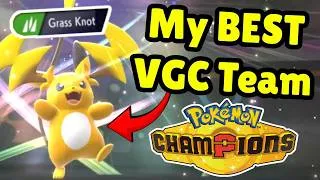Thumbnail: My BEST Team! Pokemon Champions VGC Ranked Competitive Battles!