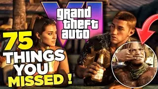 Thumbnail: 75 Things You MISSED In GTA 6 TRAILER 2 !