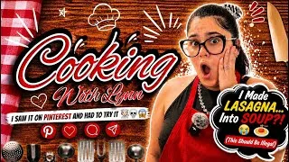 Thumbnail: I Made LASAGNA… Into SOUP?! 😭🍝 (This Should Be Illegal)