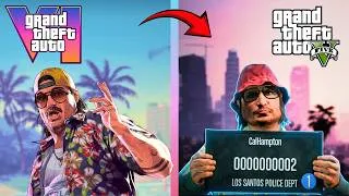 Thumbnail: Recreating GTA 6 Characters in GTA 5 Before Launch | Cal Hampton˙⋆✮