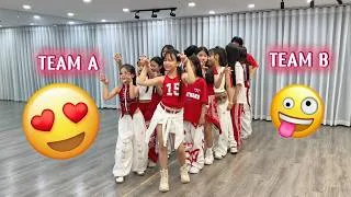 Thumbnail: WHO KNOWS THE MOST SONG BEHIND THE SCENES | Baby Warriors x Thầy Huy Kid Dance Hot Trend TikTok
