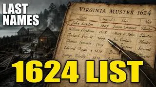 Thumbnail: If Your Last Name Is on This 1624 List — Your Family Was American Before the Mayflower