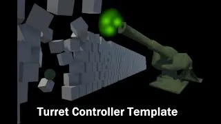 Thumbnail: I made a Player Controlled Turret Template in Unity (Released) (Unity Asset Store)