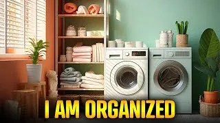 Thumbnail: I am organized - Powerful Affirmations for a Productive and Clutter-Free Life