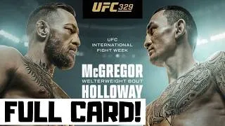 Thumbnail: UFC 329 Predictions McGregor vs Holloway 2 Full Card Betting Breakdown
