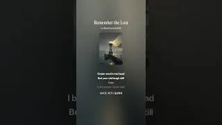 Thumbnail: Remember the Lost