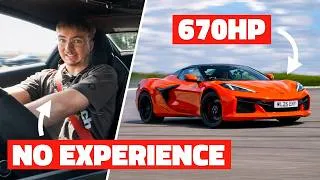 Thumbnail: We put a learner in a £200k supercar for his first lesson