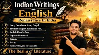Thumbnail: Renaissance in India | Indian Writings in English |  Derozio, Rammohan Roy, Vivekananda