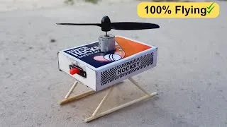 Thumbnail: How to Make Flying Matchbox Helicopter Diy Toy Helicopter