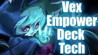 Thumbnail: Calm & Chaos Vendetta Vex Looks STRONG! | Empower Mechanic Deck Tech | Riftbound