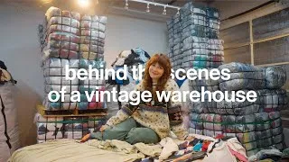 Thumbnail: Vintage Warehouse Tour | Explore Thousands of Pounds of Vintage