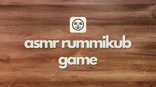 Thumbnail: ASMR Rummikub Game