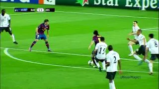 Thumbnail: Lionel Messi 4 Goals vs Arsenal FC ● 1080i