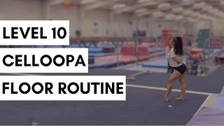 Thumbnail: Celloopa Gymnastics Floor Routine | Taylor Krippner