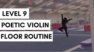 Thumbnail: Poetic Violin Gymnastics Floor Routine | Taylor Krippner