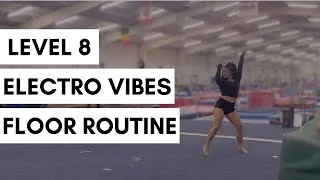 Thumbnail: Electro Vibes Gymnastics Floor Routine | Taylor Krippner