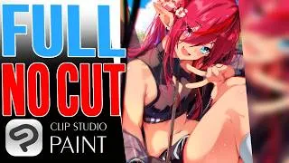 Thumbnail: Full Process uncut and Un-Edited IRyS Artwork! No AI