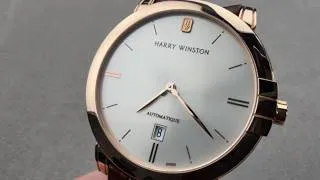 Thumbnail: Harry Winston Midnight Automatic MIDAHD42RR001 Watch Review